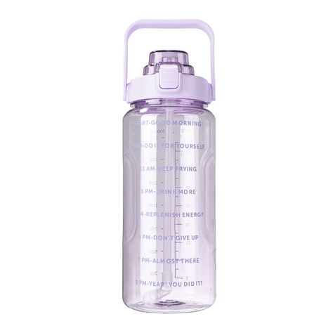 2L Motivational Water Bottle